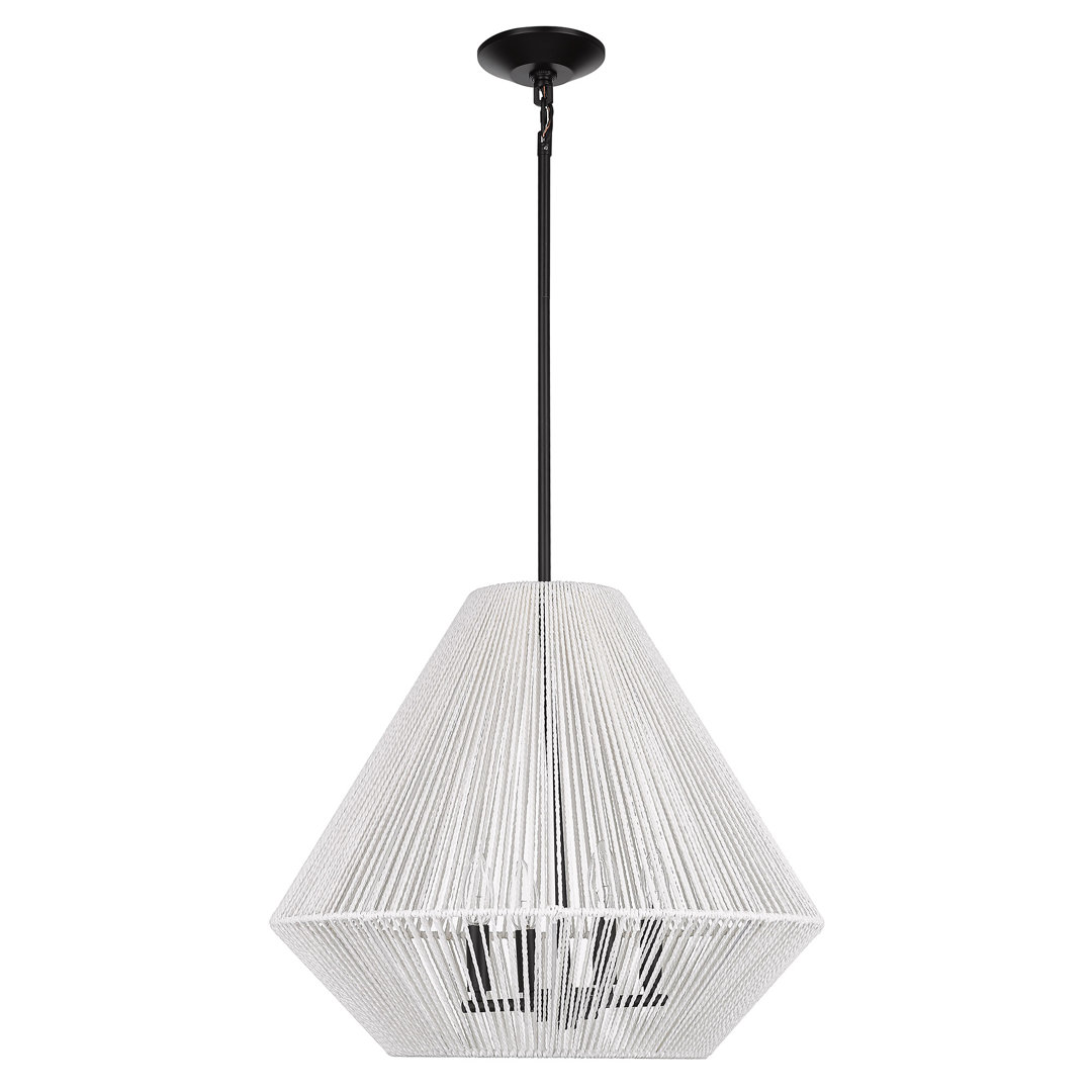 Simon 4 - Light Statement Geometric Pendant Joss & Main Shade 