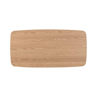 Rectangular Dining Table with Sculpted Legs