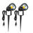 White Plug-In Integrated LED Spot Light Pack