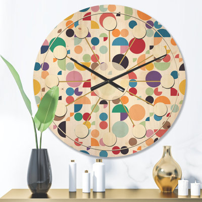 Solid Wood Wall Clock