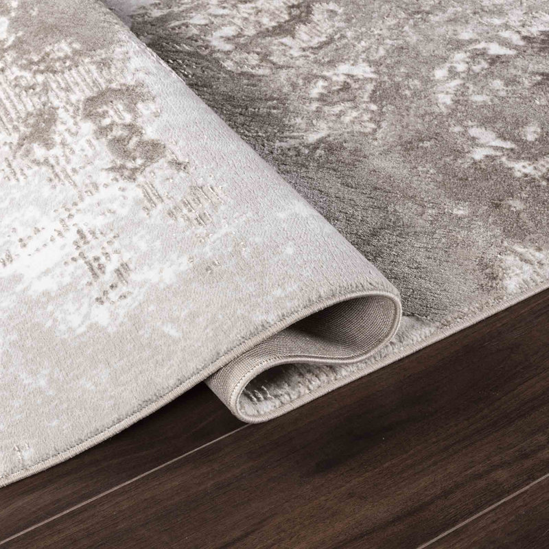 Mccaughey Serenity Stone/Beige Rug, Rectangle 120 x 170cm