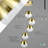 Ravello 5-Light Height Adjustable ETL Certified Integrated LED Chandelier with Globe Shades-65216909