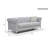 Sammy Modern Sofa , GRAY