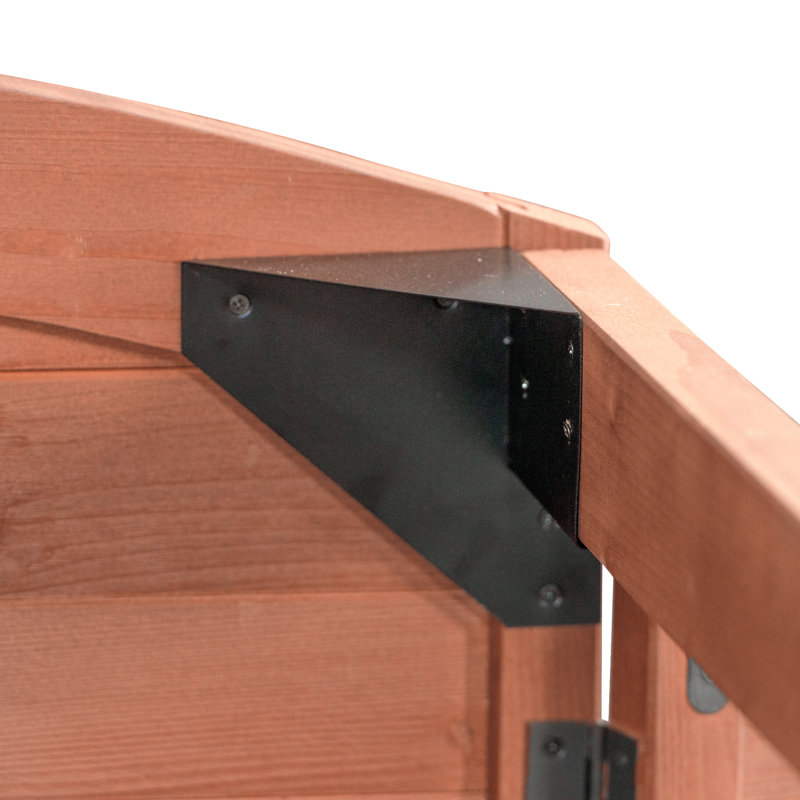 Large Horizontal Refuse Storage Shed