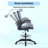 Ergonomic Desk Chair, Mesh Home Office chair, Swivel Desk, Computer Chair with Lumbar Support, Height Adjustable with Foot Ring-1047469216