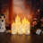Flameless LED Candle with Timer Set of 5-1150162517