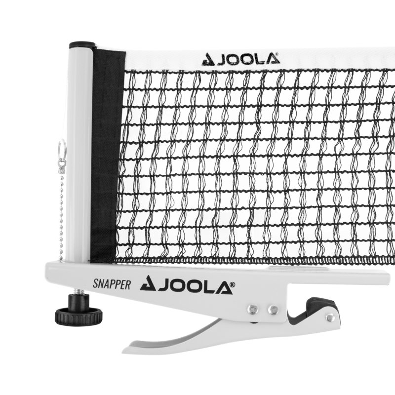 JOOLA Snapper Professional Table Tennis Net and Post Set with Carrying Case - 72" Spring Activated Clamp Ping Pong Net