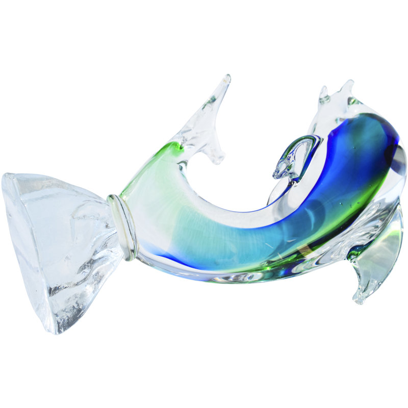 Murano Decorative Figurine Dolphin