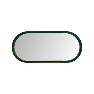 Osman Glossy Intense Rust Wall Mirror