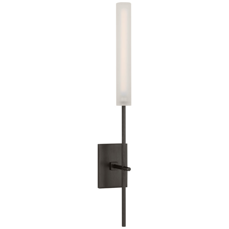Fay 1 - Light LED Bath Sconce, Bronze