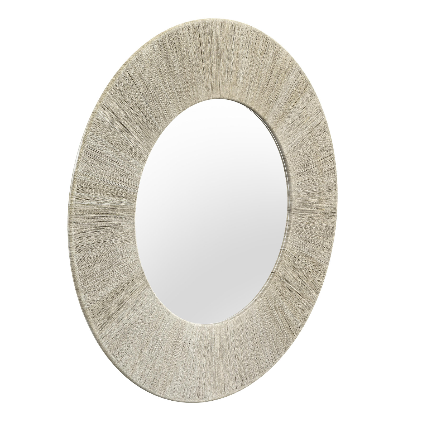 Cecil Rope Round Wall Mirror