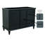 Meuble-lavabo double 49 po en granite et lavabo ovale-183520794