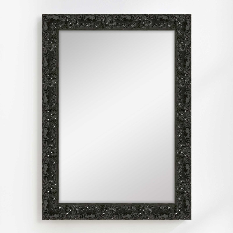 Miroir Lavo, Noir électrique, 43 po x 31 po