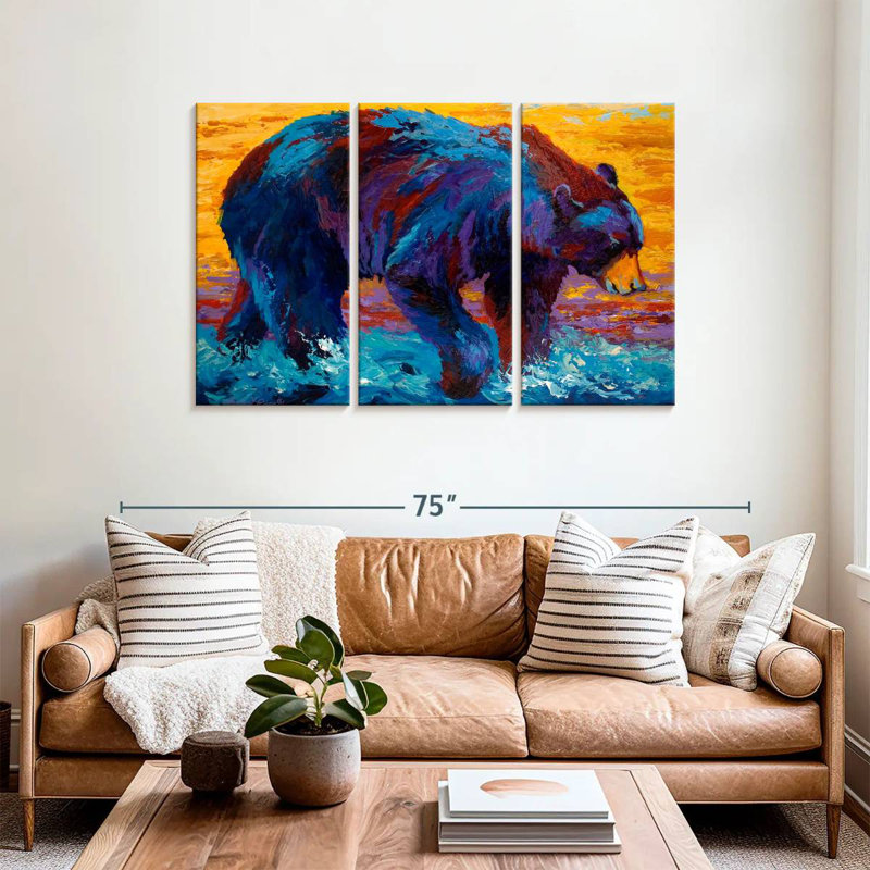Brampt Rivers Edge II, 36" H x 57" W