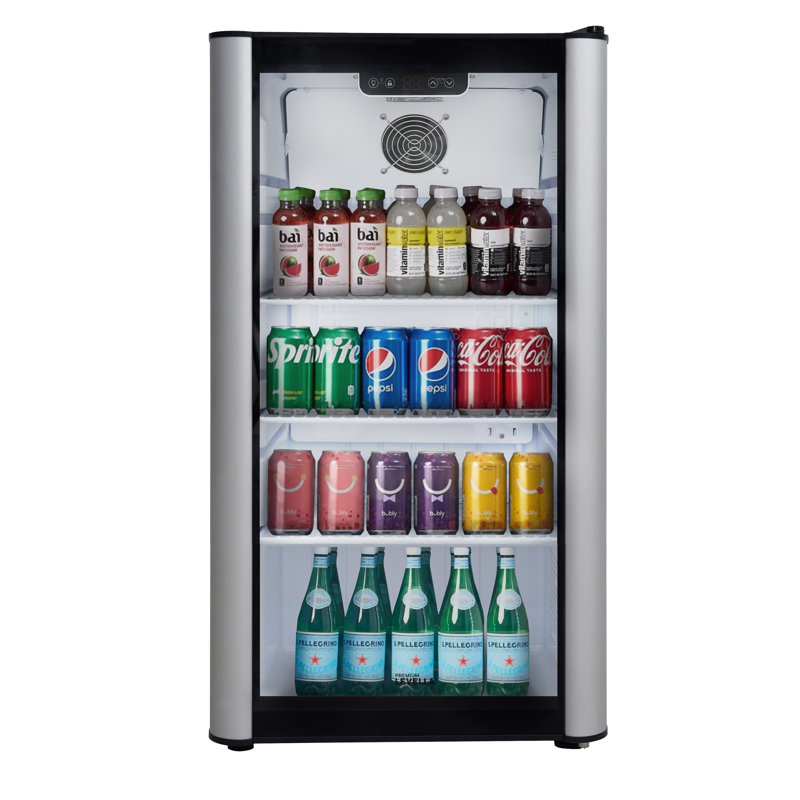 Réfrigérateur à boissons de qualité supérieure 3,1 canettes 138 (12 oz.) Premium, Argent
