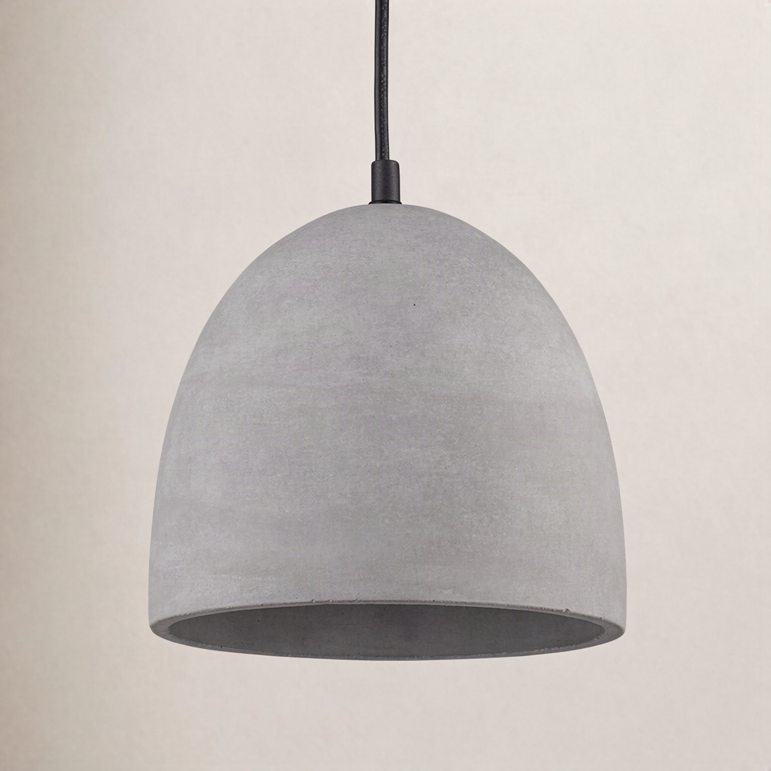 Beyla Dimmable Concrete Single Light Pendant