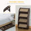 Escalier pour animal 4 marches Pawhut