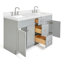 Ensemble de meuble-lavabo double 61 po Hamlet-644050979