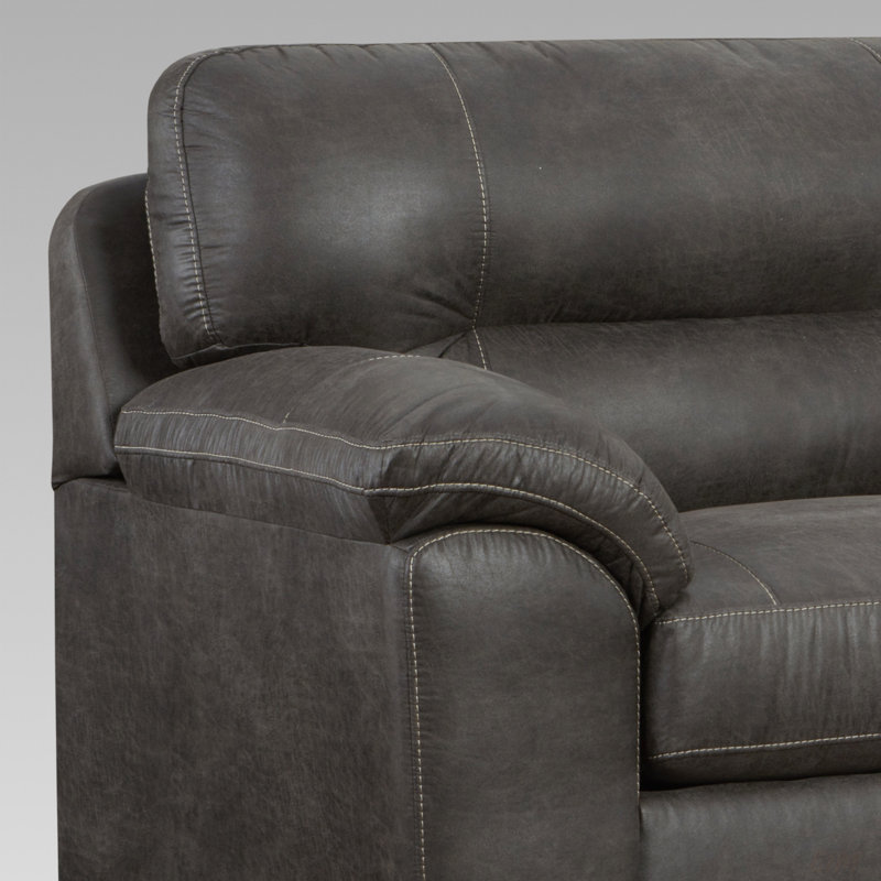 Canapé modulaire avec accoudoirs en tissu Tirana