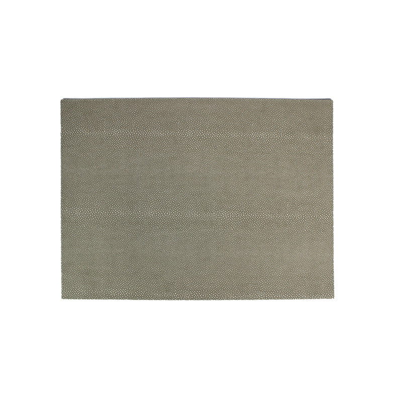 Croslin Animal Print Rectangle Placemat, Grey/Green