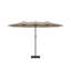 Parasol de marché rectangulaire avec base 15 pi x 9 pi-1435677912