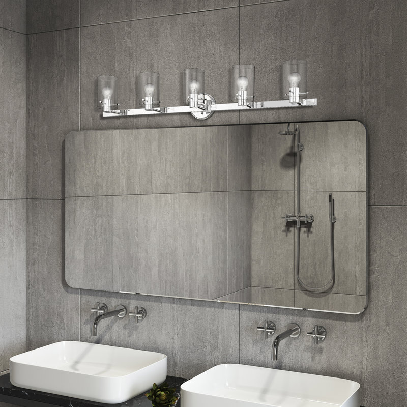 Ashiana 5 - Light Dimmable Vanity Light, Polished Chrome