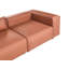 Deneva 3 Seater Faux Leather Sofa