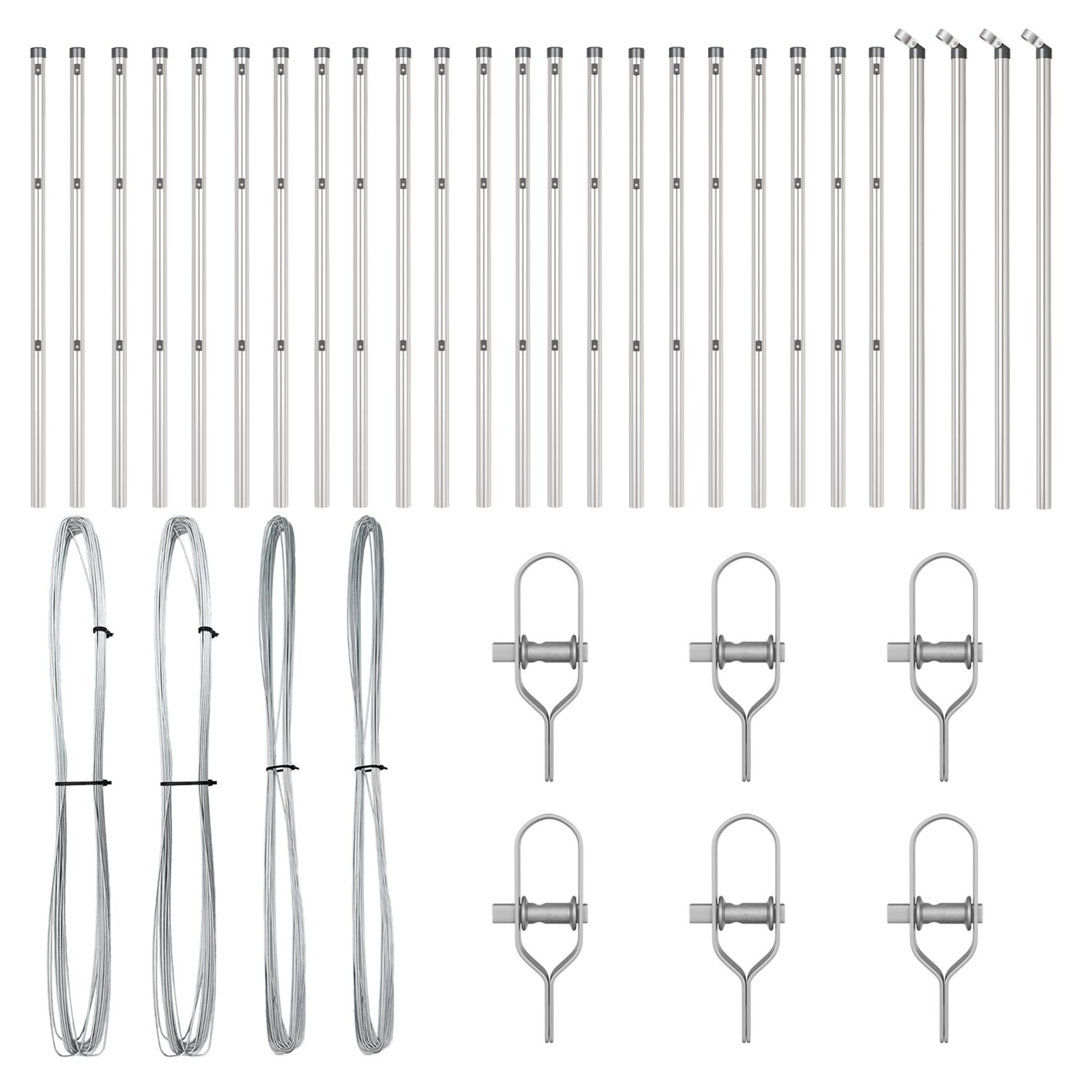 120cm H x 3.2cm W Steel Fencing Kits