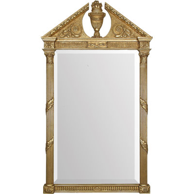 The Burke Flat Beveled Wall Mirror