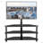 Multi-Function TV Stand Height Adjustable Bracket Swivel 3-Tier