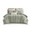 Ensemble d'édredon en coton 3 pièces sauge-130418681-130418683