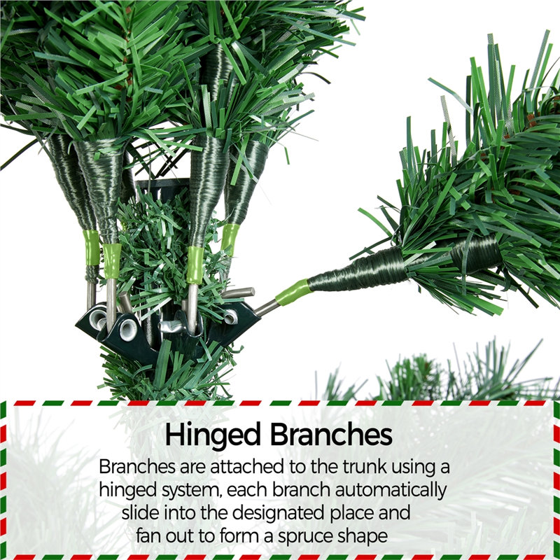 Arbre de Noël épinette Nyle, Poteau d'angle H 9 pi