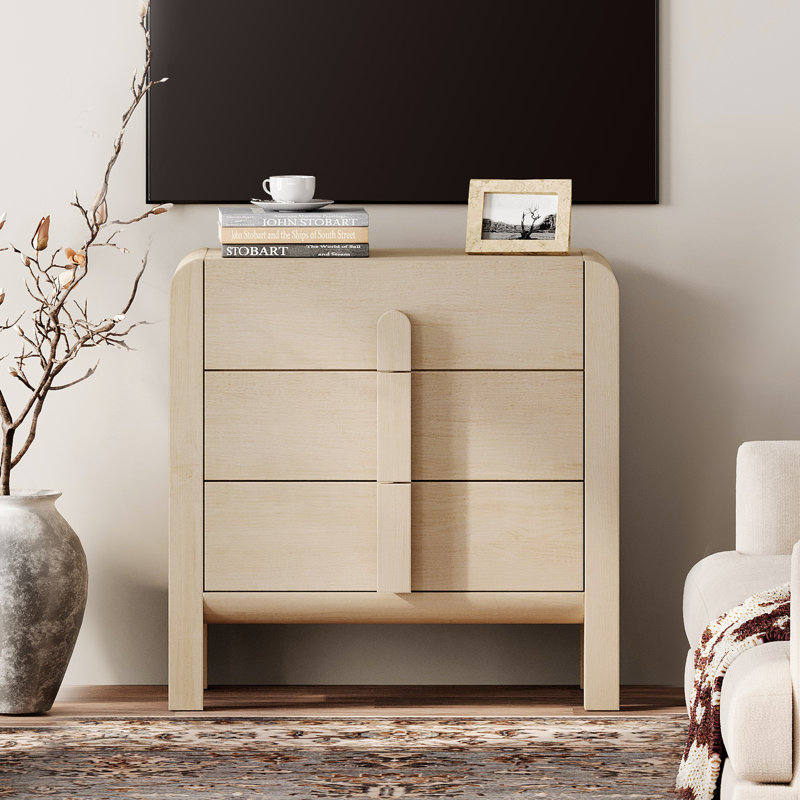Meuble télé 31,5 pouces Adora, Beige