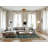 Machine Washable Overdyed Green Area Rug-1448390719