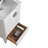 Saimah 20'' Single Bathroom Vanity with Ceramic Top-751009660-751009650