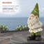 Grande statue de jardin gnome d'extérieur traditionnelle de 12 po Nyla-74339717-128731749
