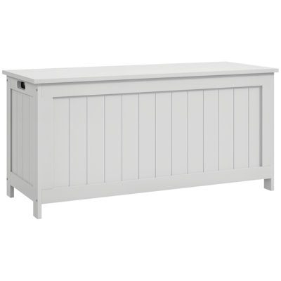 Coffre de rangement avec charnière de sécurité, coffre de rangement de 39,4 po, banc en bois de ferme, coffre de rangement, coffre d'entrée pour chambre à coucher, salon
