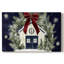 Art de Noël de Noël III - toile tendue avec châssis - CLXVI-1827533056