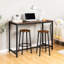 Bigvai Counter Stool with Metal Frame-2002472035