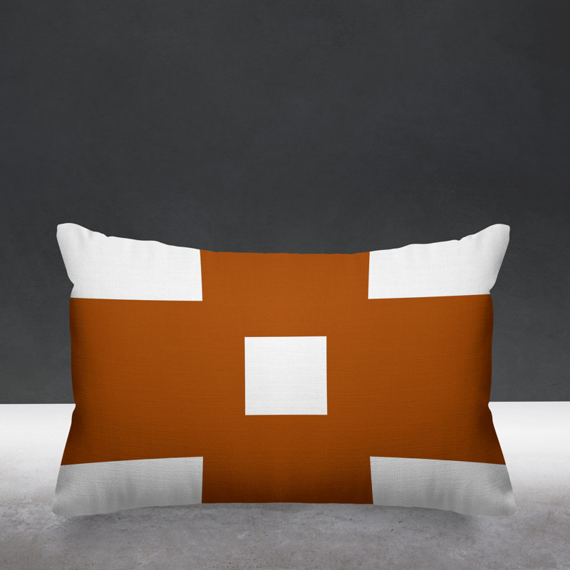 Coussin Luber, Orange brûlé