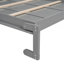Lit escamotable double pleine grandeur avec tablettes-1173683182