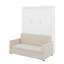 Grand lit escamotable avec coussin-413936241