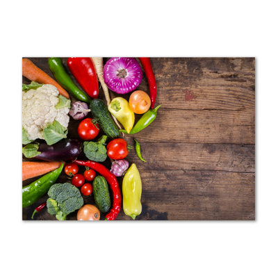 Vegetables - Wrapped Canvas Print