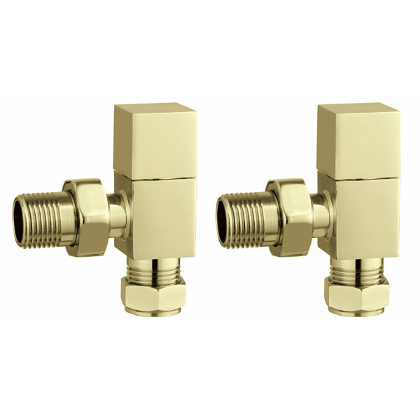 Round Angled Valves