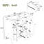 Base de meuble-lavabo simple 35 po seulement-94092239