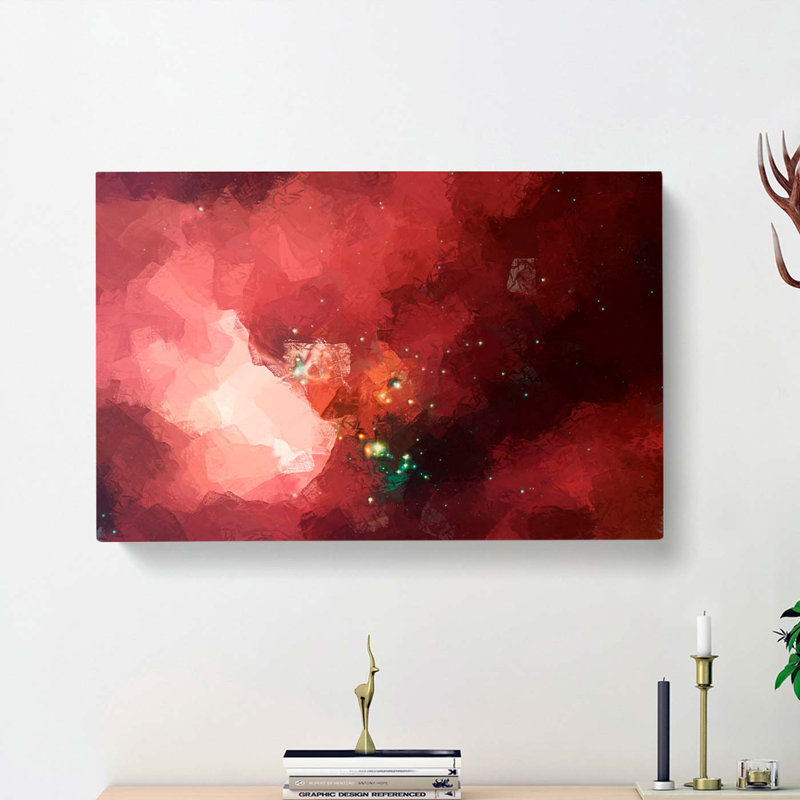 Out Of Space Vol.29 In Abstract - Wrapped Canvas Painting, 50cm H x 76cm W x 3cm D