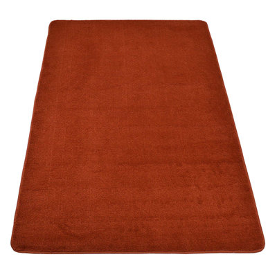 Orange Area Rug 3' x 5'