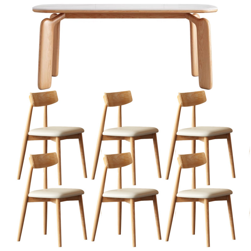 Table de salle à manger Modern, H 29,92 po x L 62,99 po x l 31,49 po