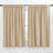 Blackout Curtain Light & Noise Reducing Room Darkening Drapes for Bedroom/Living Room/Kitchen, 2 Pieces-101685631-101685580