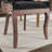 A&a furniture ultra side dining chairs | set of 2 | thickened fabric, solid wood legs | bronze nailhead-497689671-498990601